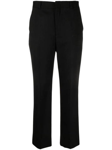 Miu Miu High-Waisted Cropped Trousers - MIU MIU - BALAAN 1