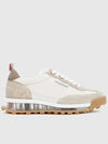 Tech Runner Low Top Sneakers Brown - THOM BROWNE - BALAAN 3