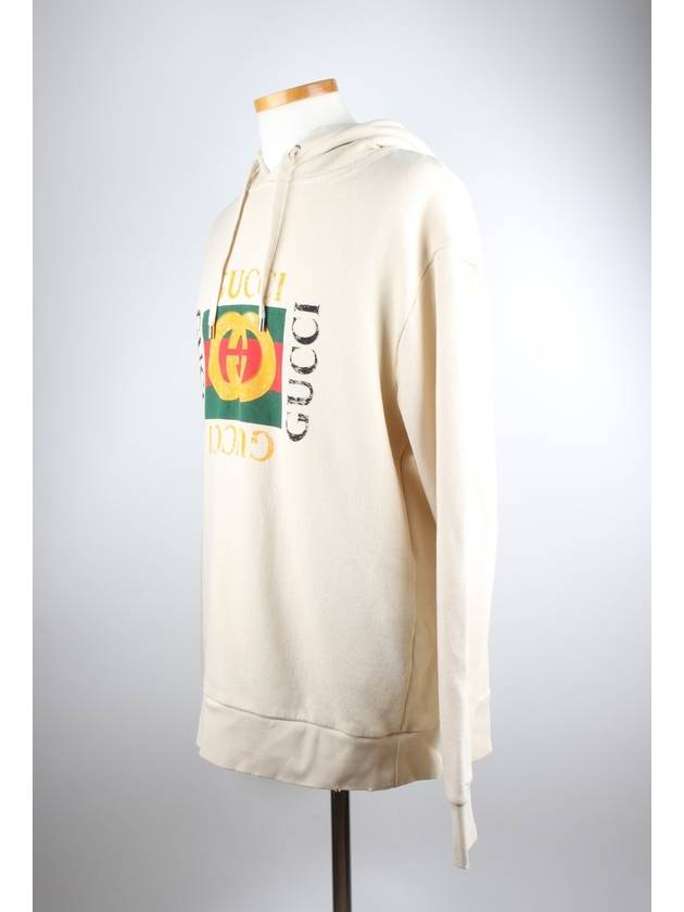 box logo vintage hoodie - GUCCI - BALAAN 2