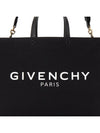 Canvas G Medium Tote Bag Black - GIVENCHY - BALAAN 9