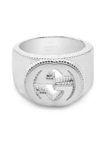 YBC479229001 Interlocking G Ring 1139782 - GUCCI - BALAAN 1