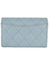 Classic caviar card wallet light blue AP0214 - CHANEL - BALAAN 2