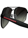 Linea Rossa Sunglasses Black - PRADA - BALAAN 10