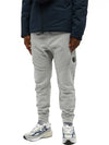 Diagonal Raised Fleece Track Pants Grey - CP COMPANY - BALAAN 3