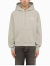 Alexandre Mattiussi Logo Print Hoodie Grey - AMI - BALAAN 2