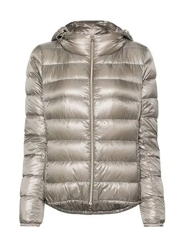 Giada Hooded Down Padding Dove Grey - HERNO - BALAAN 3