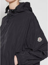 TYX Rain Hooded Jacket Black - MONCLER - BALAAN 5