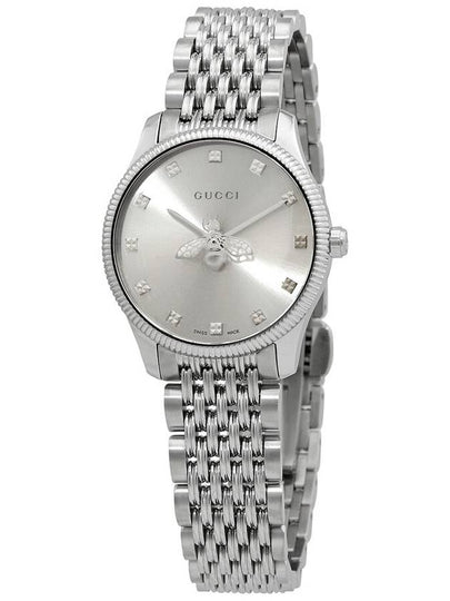 Women's G Timeless Watch Silver - GUCCI - BALAAN 2