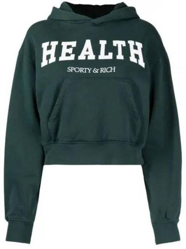 Hooded Sweatshirt HO663 Free FOREST - SPORTY & RICH - BALAAN 1