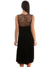 Roberto Cavalli ML size women's onepiece black frill lace dress - ROBERTO CAVALLI - BALAAN 3