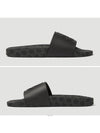 Jeanne Logo Slippers Black - MONCLER - BALAAN 6