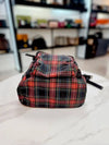 Tesuto Nylon Red Check Backpack v135 - PRADA - BALAAN 4