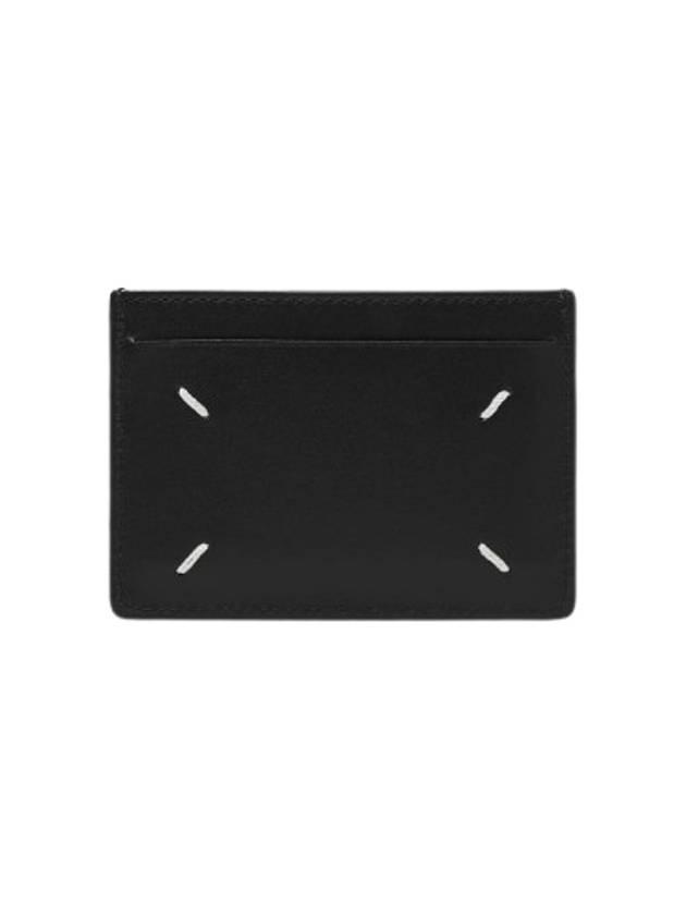 Four Stitch Card Wallet Black - MAISON MARGIELA - BALAAN 2