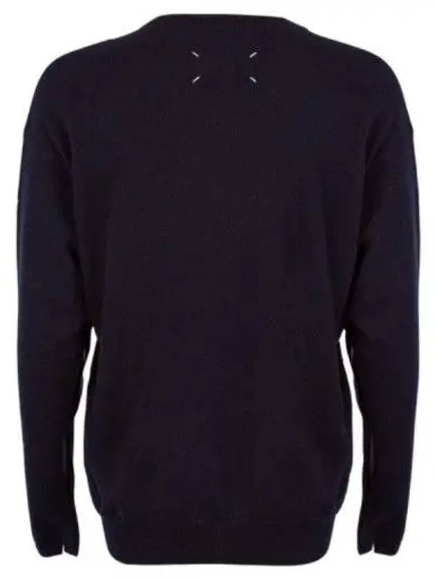 Women's Tabi Cuff Knit Top Navy - MAISON MARGIELA - BALAAN 4