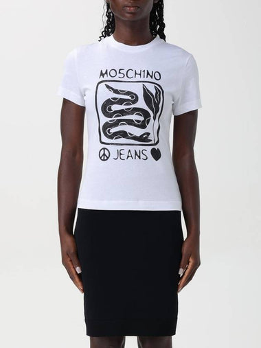 T-shirt stampata Moschino Jeans - MOSCHINO - BALAAN 1