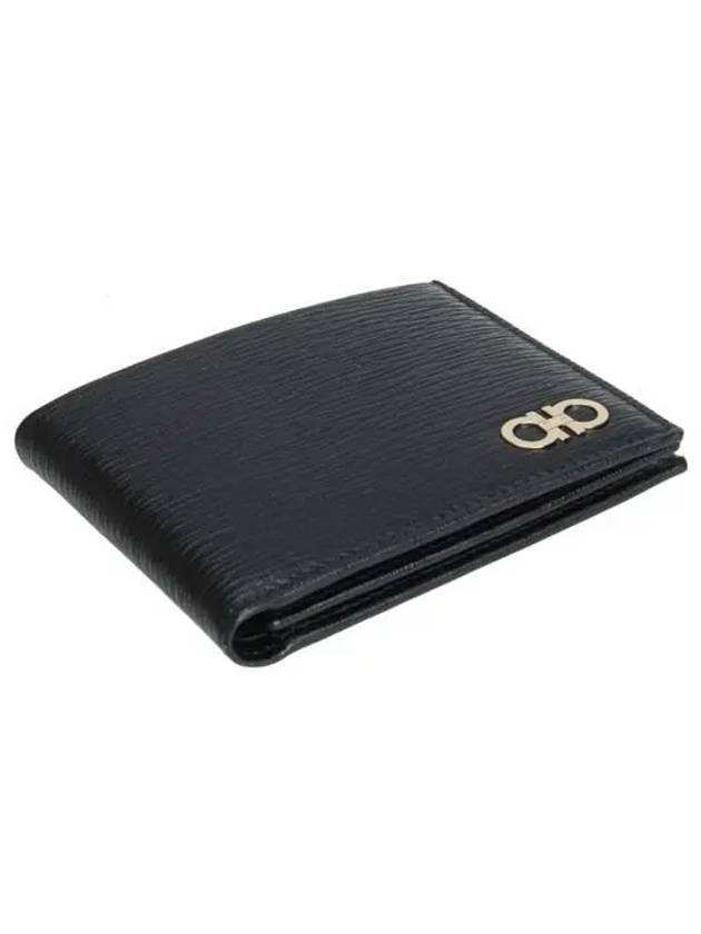 ID Window Gancini Half Wallet Black - SALVATORE FERRAGAMO - BALAAN 6