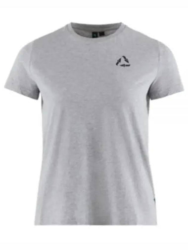 Runa Scrambling Short Sleeve T-Shirt Grey Melange - KLATTERMUSEN - BALAAN 1