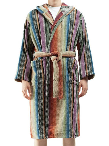 Misso Cappuccio Hooded Bathrope Bathrobe 1A3AC99703 159 - MISSONI - BALAAN 1