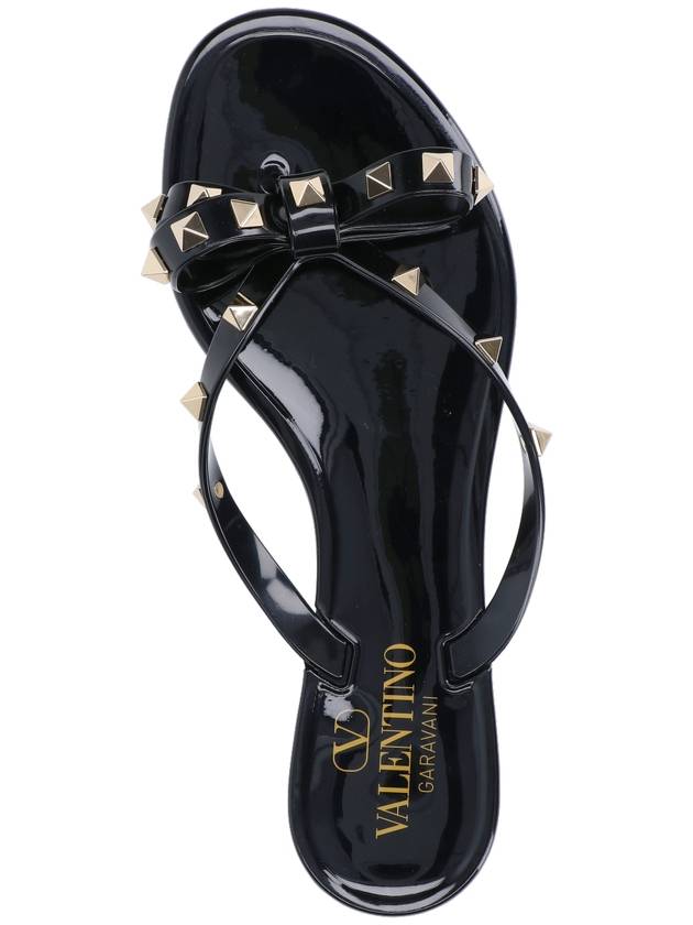 Valentino Garavani Sandals Black - VALENTINO - BALAAN 5