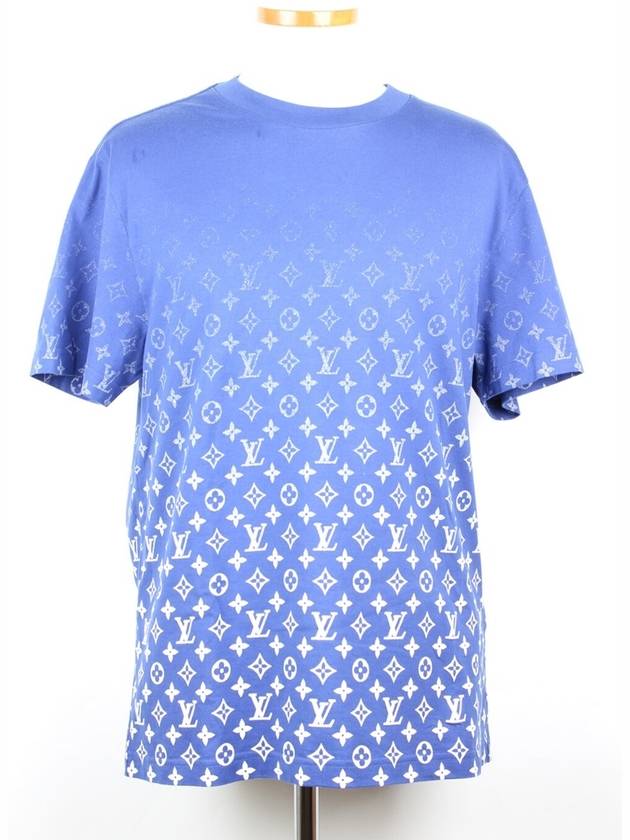 Gradient short sleeve t shirt blue M - LOUIS VUITTON - BALAAN 1