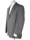 MB2GM204FLL Wool Cashmere Blazer - CARUSO - BALAAN 3