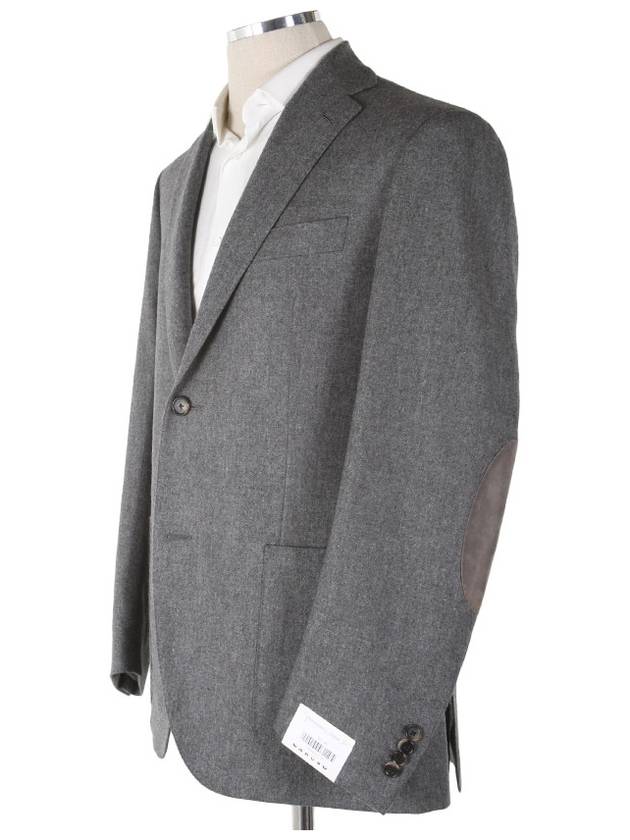 MB2GM204FLL Wool Cashmere Blazer - CARUSO - BALAAN 3