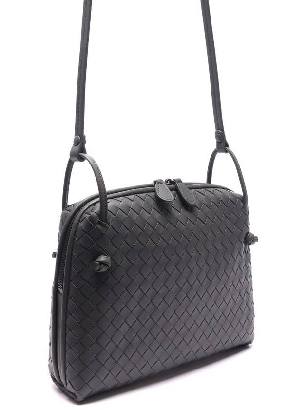 Nodini Intrecciato Cross Bag Light Grey - BOTTEGA VENETA - BALAAN 4