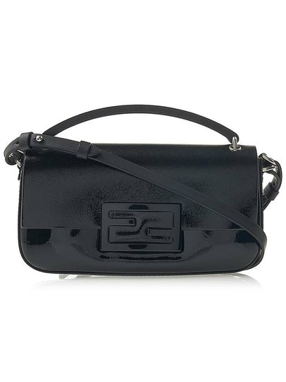 Baguette Phone Pouch Cross Bag Black - FENDI - BALAAN 2