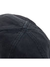 Embroidered Property Denim Ball Cap Black - BALENCIAGA - BALAAN 9