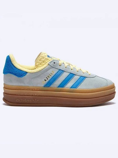 Gazelle Bold Suede Low Top Sneakers Blue - ADIDAS - BALAAN 2