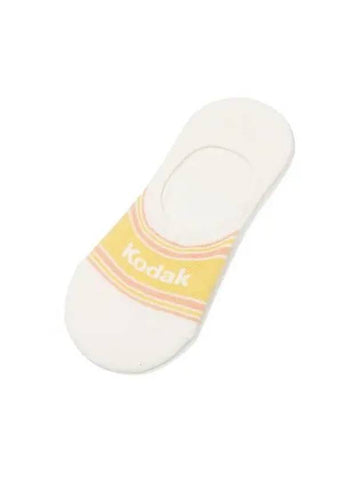 KODAK Multi Stripe No Show Socks MUSTARD - KODO - BALAAN 1