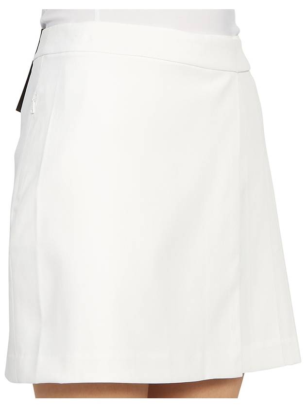 Women's Cataleya Pleated Skirt White - J.LINDEBERG - BALAAN 10