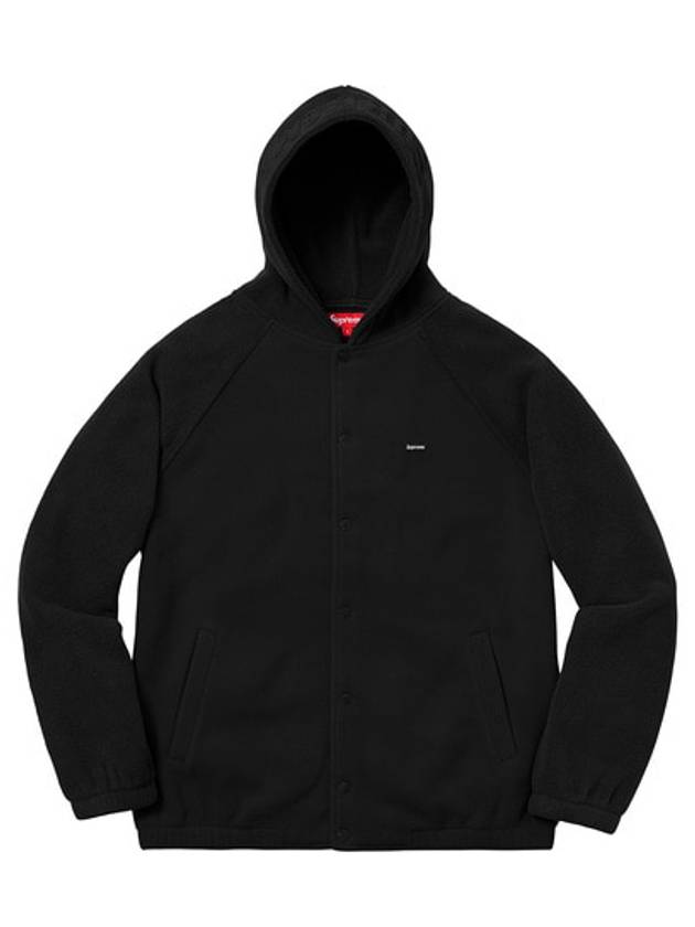 18FW Polartec Hooded Raglan Jacket Black POLARTEC HOODED RAGLAN JACKET - SUPREME - BALAAN 1