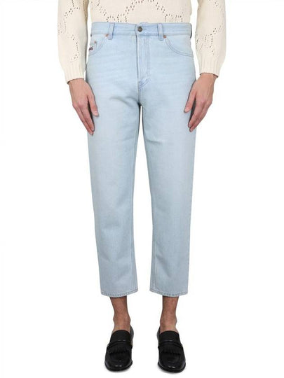 Men's Tapered Jeans Light Blue - GUCCI - BALAAN 2