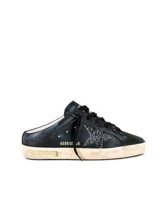 GOLDEN GOOSE Superstar Sabot Glitter Star GWF00110 F004701 90100 - GOLDEN GOOSE - BALAAN