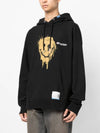 Smile Face Print Hoodie Black - MAISON MIHARA YASUHIRO - BALAAN 10