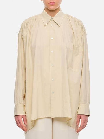 24 ss Poplin Overture Shirt 777451VA5Y09206 B0031015319 - BOTTEGA VENETA - BALAAN 1