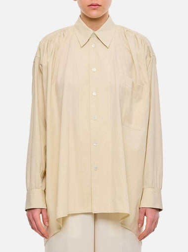 24 ss Poplin Overture Shirt 777451VA5Y09206 B0031015319 - BOTTEGA VENETA - BALAAN 1