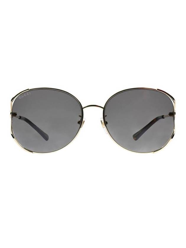 Eyewear Gradient Metal Sunglasses Gray - GUCCI - BALAAN.