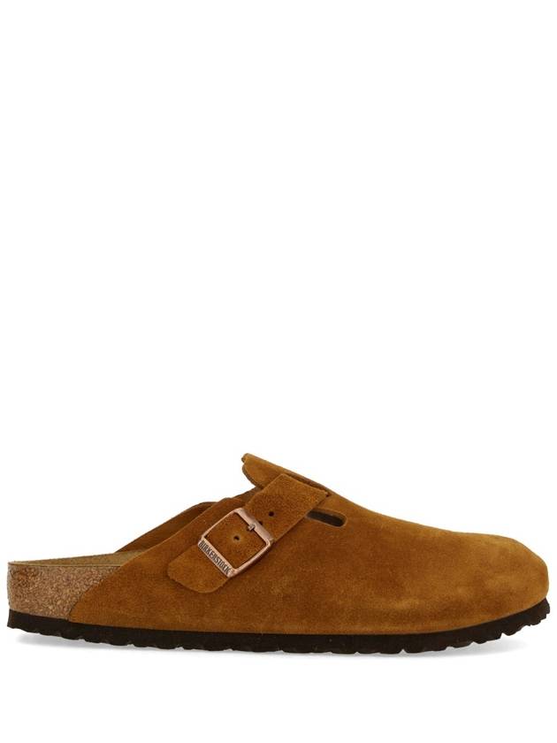 Boston Suede Mule Brown - BIRKENSTOCK - BALAAN 3