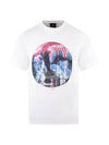 Logo Astronaut Graphic Short Sleeve T-Shirt White - PAUL SMITH - BALAAN 1