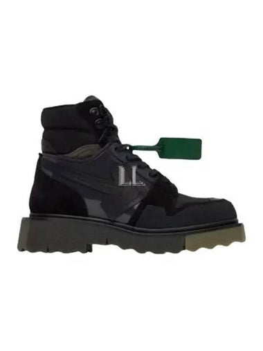 Sponge Hiking Boots Black - OFF WHITE - BALAAN 1