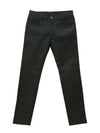 Stretch Drill Five-Pocket Cotton Jeans Black - PRADA - BALAAN 3