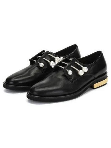 Pearl embellished loafers black CS9361 - COLIAC - BALAAN 1