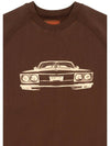 Headlight Sweatshirt Brown I5WE02BR - IOEDLE - BALAAN 4