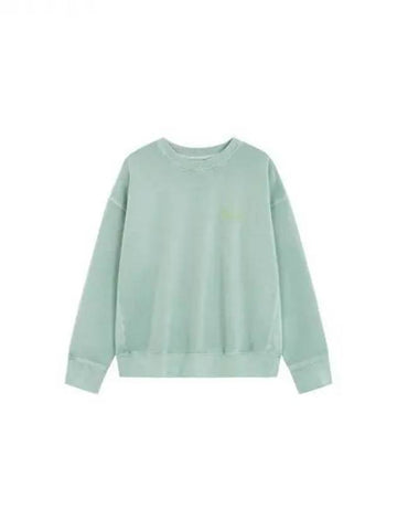 PS Women Wide Happy Logo Sweatshirt Green 271248 - PAUL SMITH - BALAAN 1