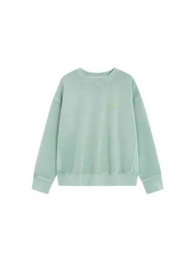 PS Women Wide Happy Logo Sweatshirt Green 271248 - PAUL SMITH - BALAAN 1