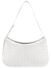 Intrecciato Flap Shoulder Bag White - BOTTEGA VENETA - BALAAN 3