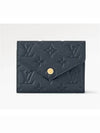 Victorine Monogram Empreinte Half Wallet Navy - LOUIS VUITTON - BALAAN 2