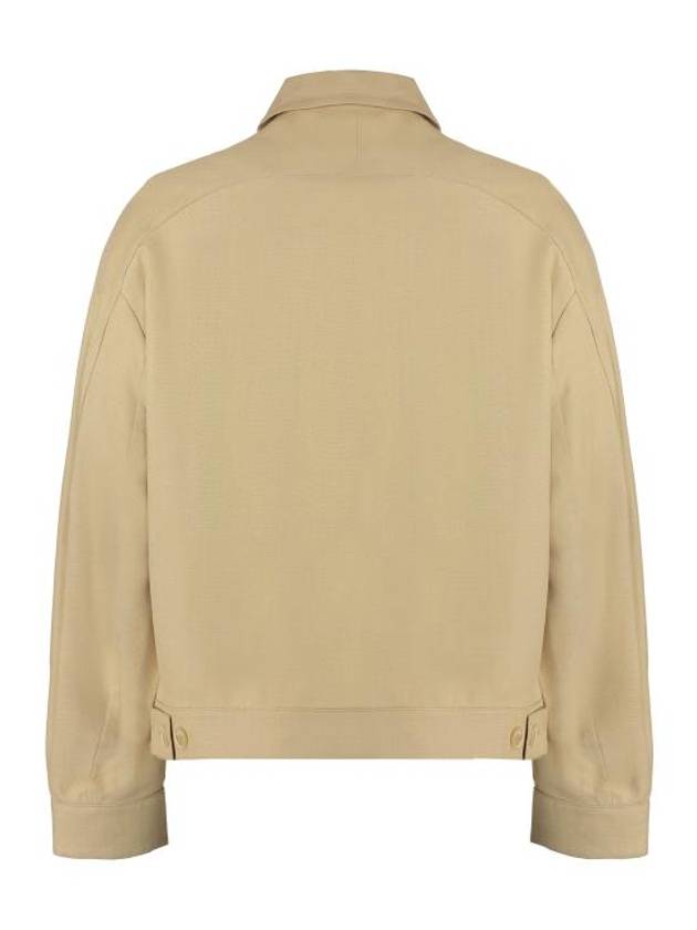 Le Blouson Linu Zip Up Jacket Beige - JACQUEMUS - BALAAN 3